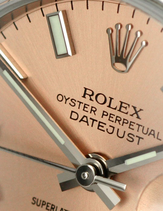 Foto 3 - Ungetragene Rolex Damen Datejust Oyster Perpetual, Rose, U2198